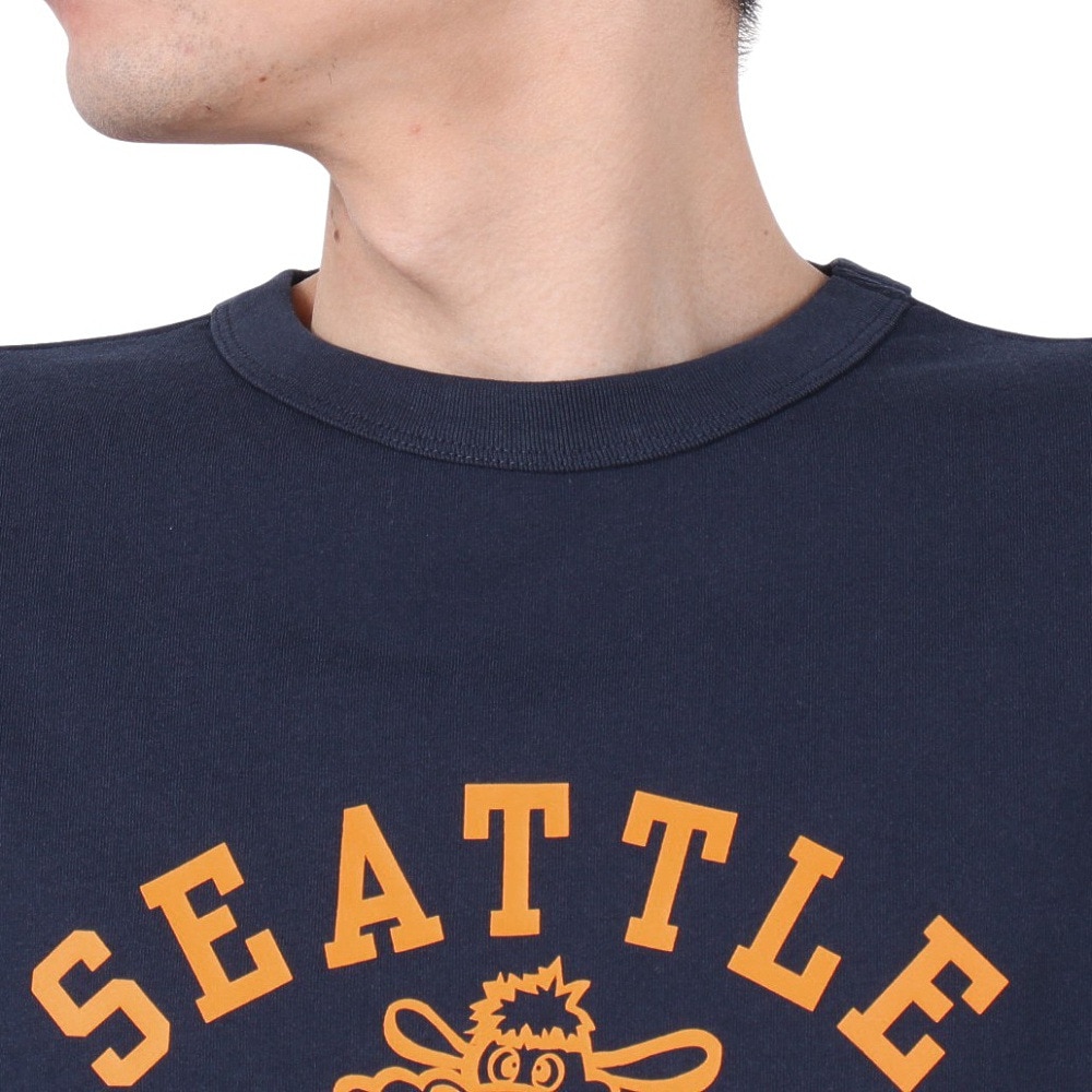 チャンピオン-ヘリテイジ（CHAMPION-HERITAGE）（メンズ）ベーシック カレッジ グラフィック 半袖Tシャツ C3-B348 370