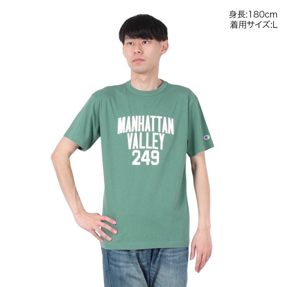 チャンピオン-ヘリテイジ（CHAMPION-HERITAGE）（メンズ）ベーシック カレッジ グラフィック 半袖Tシャツ C3-B348 530
