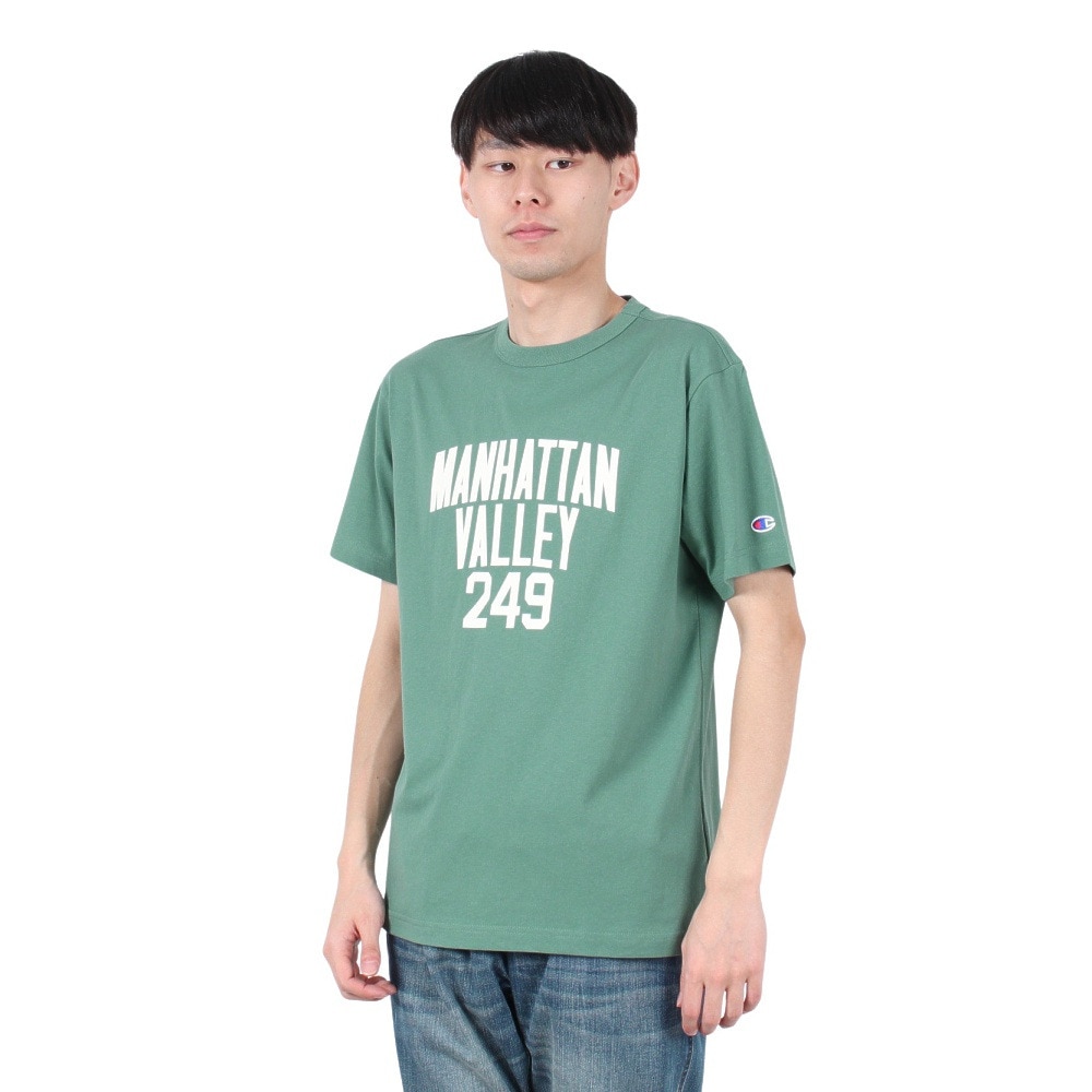 チャンピオン-ヘリテイジ（CHAMPION-HERITAGE）（メンズ）ベーシック カレッジ グラフィック 半袖Tシャツ C3-B348 530
