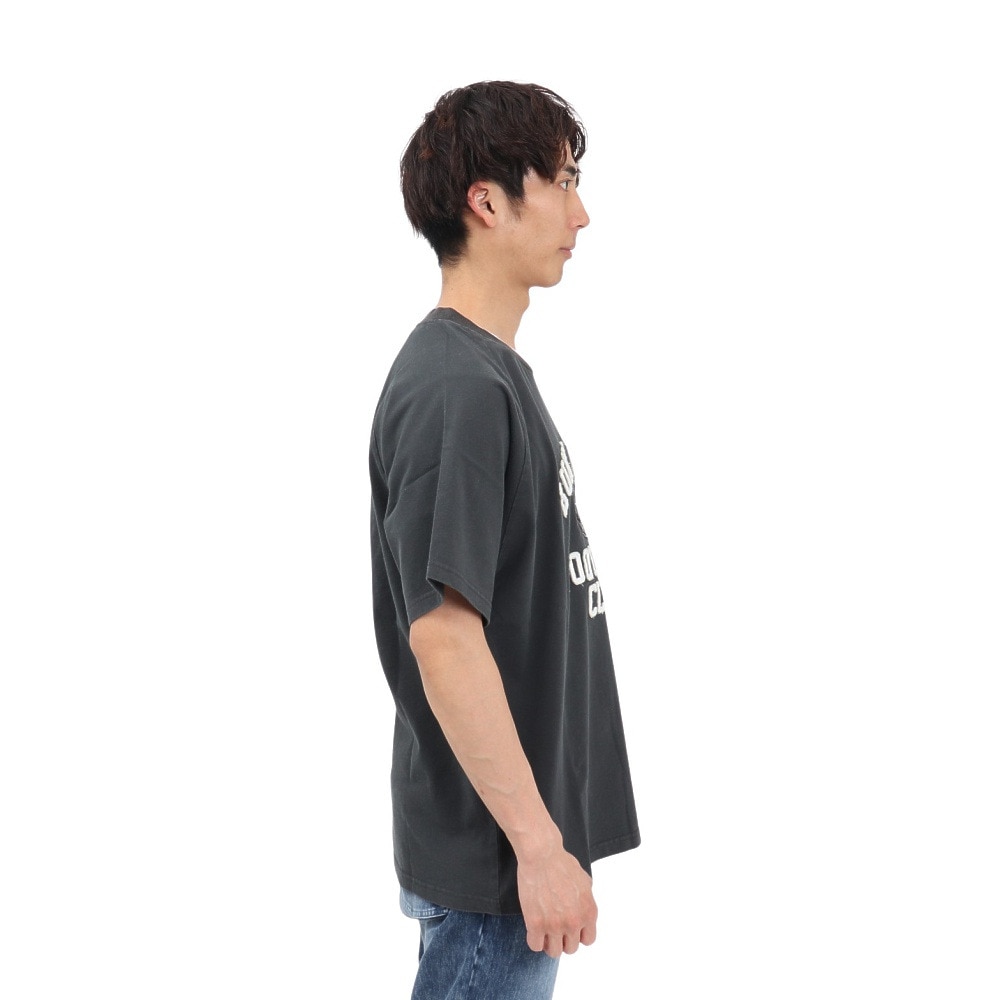 バクタ（BUKTA）（メンズ）ヘビーウェイトゲームTシャツ カレッジ BU244580117 CHARCOAL