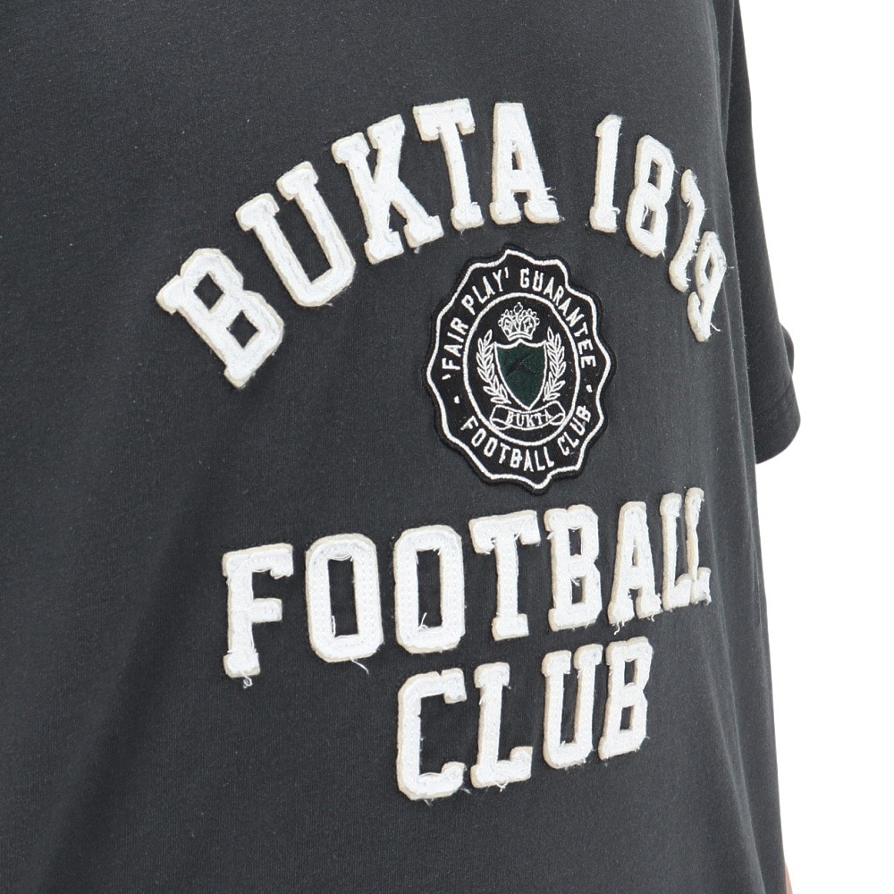 バクタ（BUKTA）（メンズ）ヘビーウェイトゲームTシャツ カレッジ BU244580117 CHARCOAL