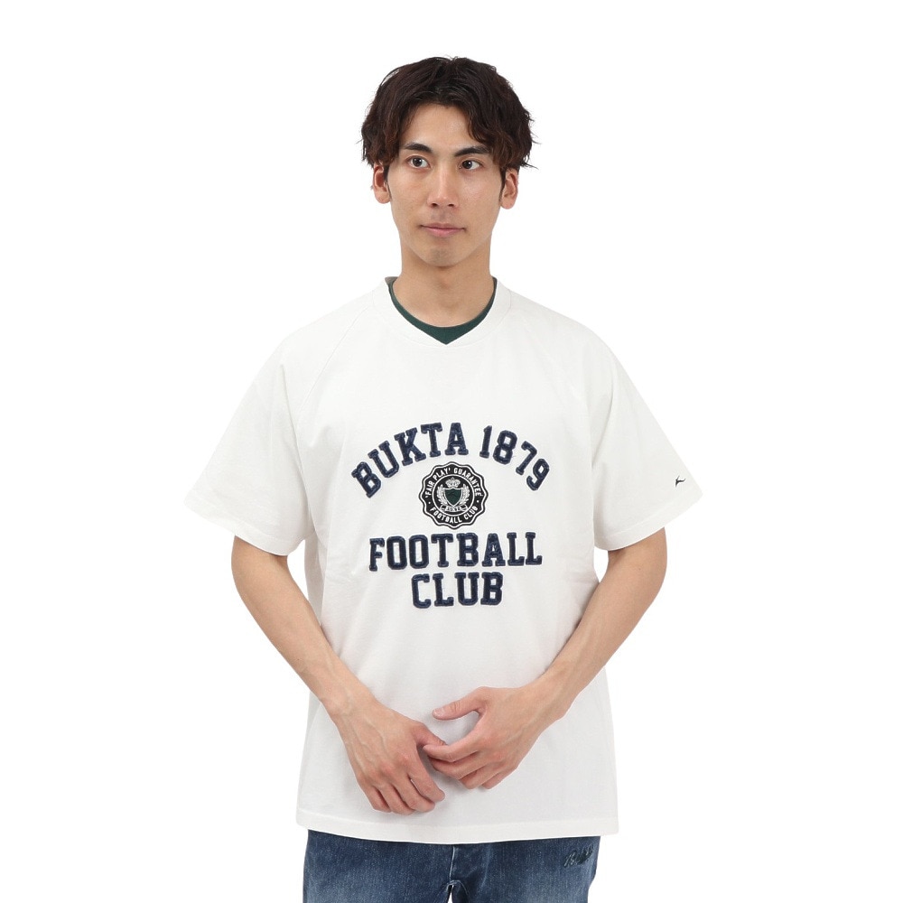 バクタ（BUKTA）（メンズ）ヘビーウェイトゲームTシャツ カレッジ BU24458015 OFF