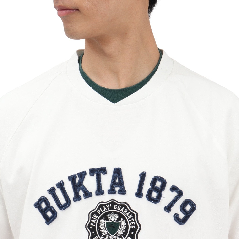バクタ（BUKTA）（メンズ）ヘビーウェイトゲームTシャツ カレッジ BU24458015 OFF
