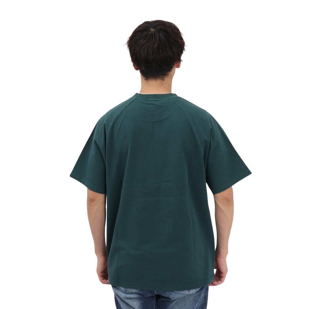 バクタ（BUKTA）（メンズ）ヘビーウェイトゲームTシャツ カレッジ BU244580166 D/GREEN