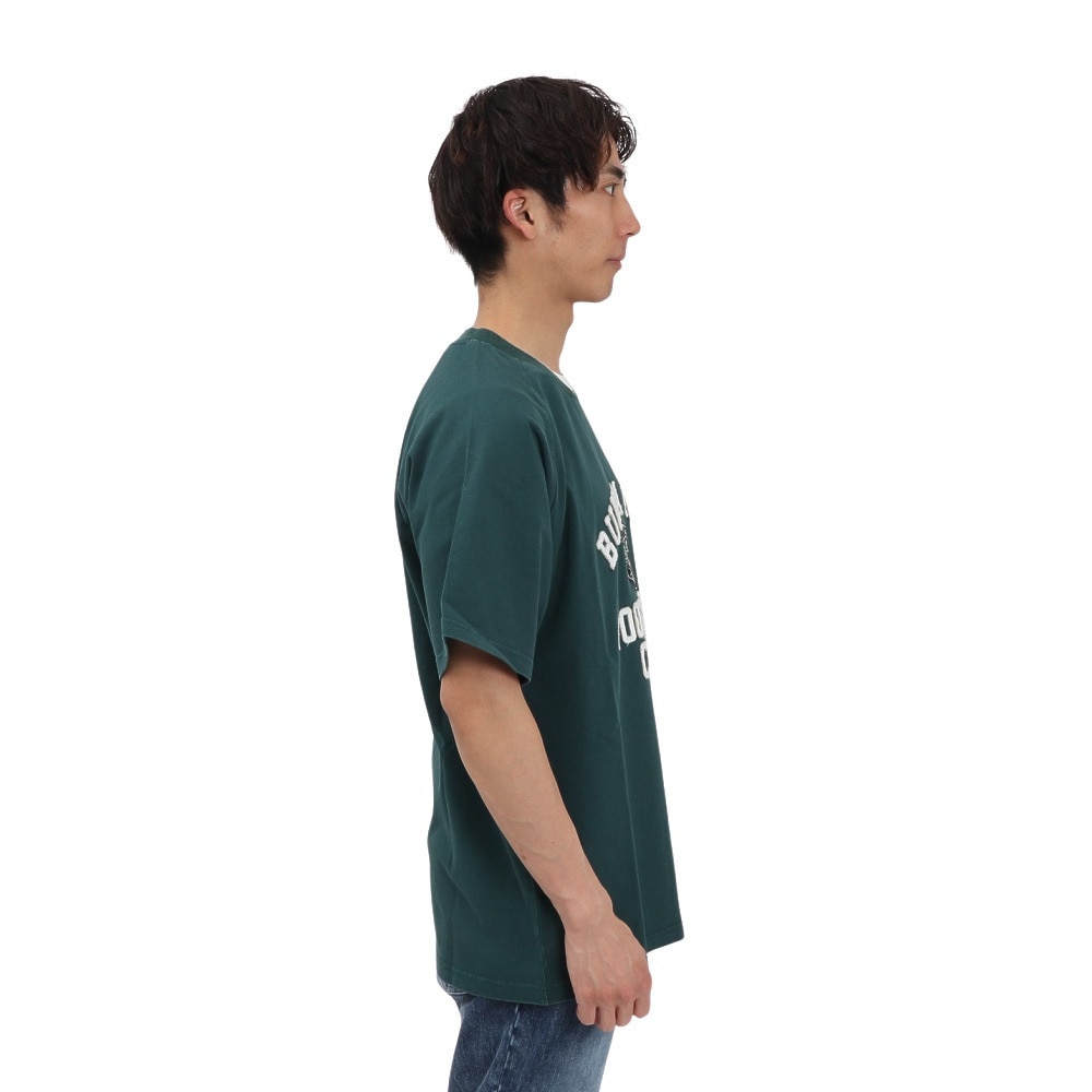 バクタ（BUKTA）（メンズ）ヘビーウェイトゲームTシャツ カレッジ BU244580166 D/GREEN
