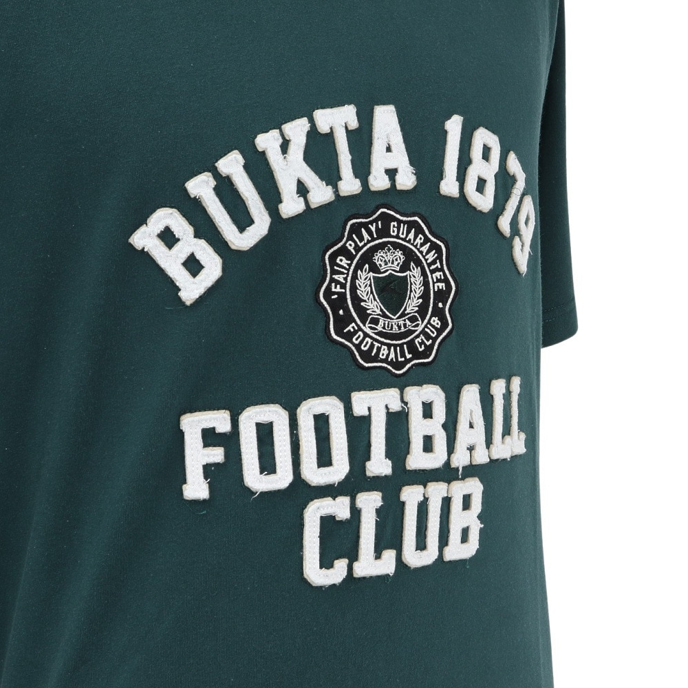 バクタ（BUKTA）（メンズ）ヘビーウェイトゲームTシャツ カレッジ BU244580166 D/GREEN