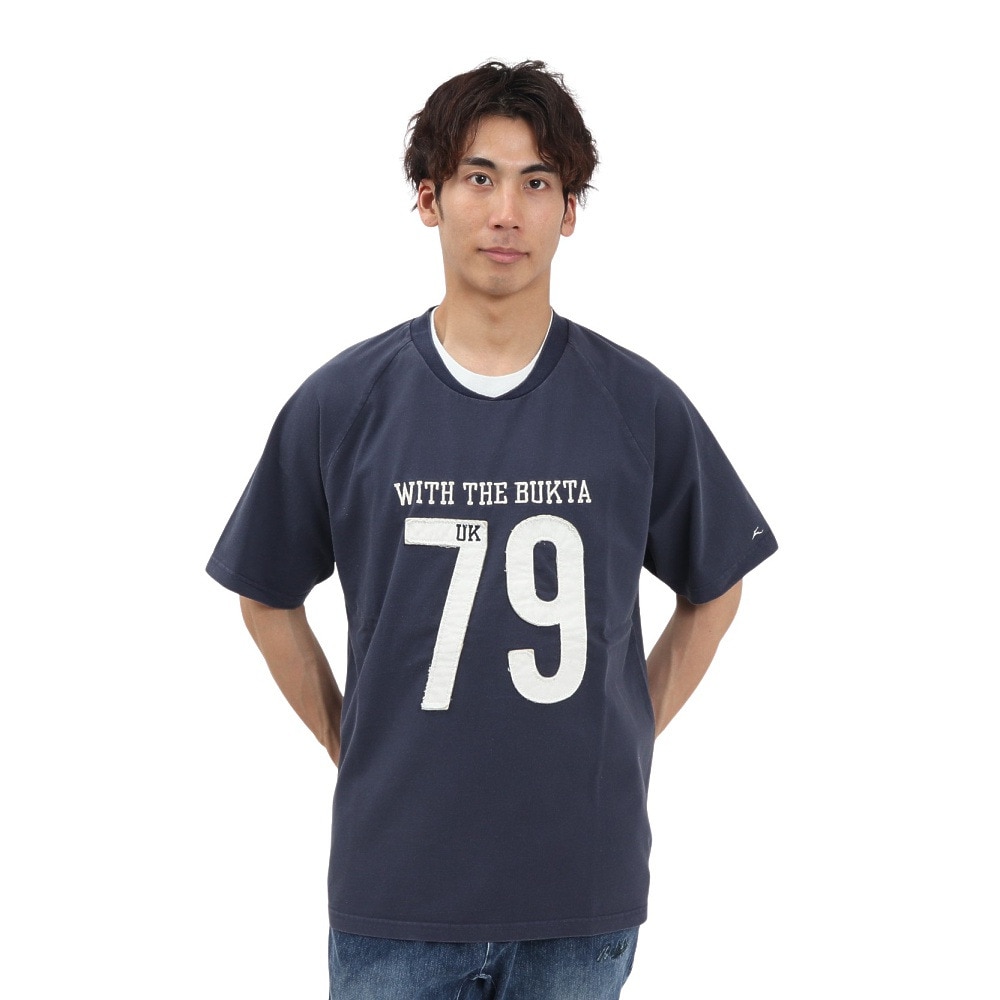 バクタ（BUKTA）（メンズ）ヘビーウェイトゲームTシャツ 79 BU244580279 NAVY
