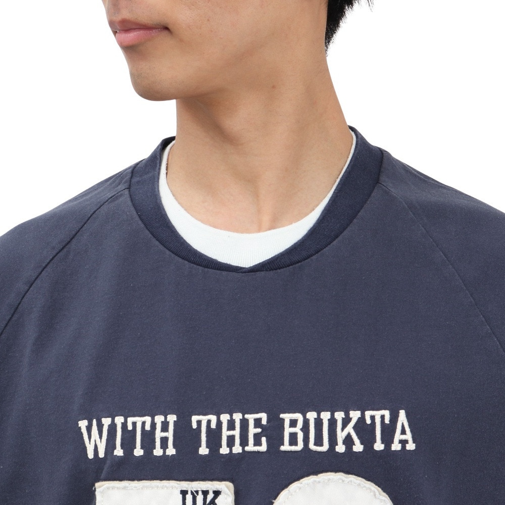 バクタ（BUKTA）（メンズ）ヘビーウェイトゲームTシャツ 79 BU244580279 NAVY