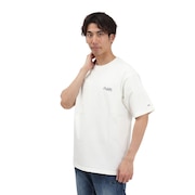 (メンズ)ヘビーウェイトバックロゴ Tシャツ BU24458045 OFF