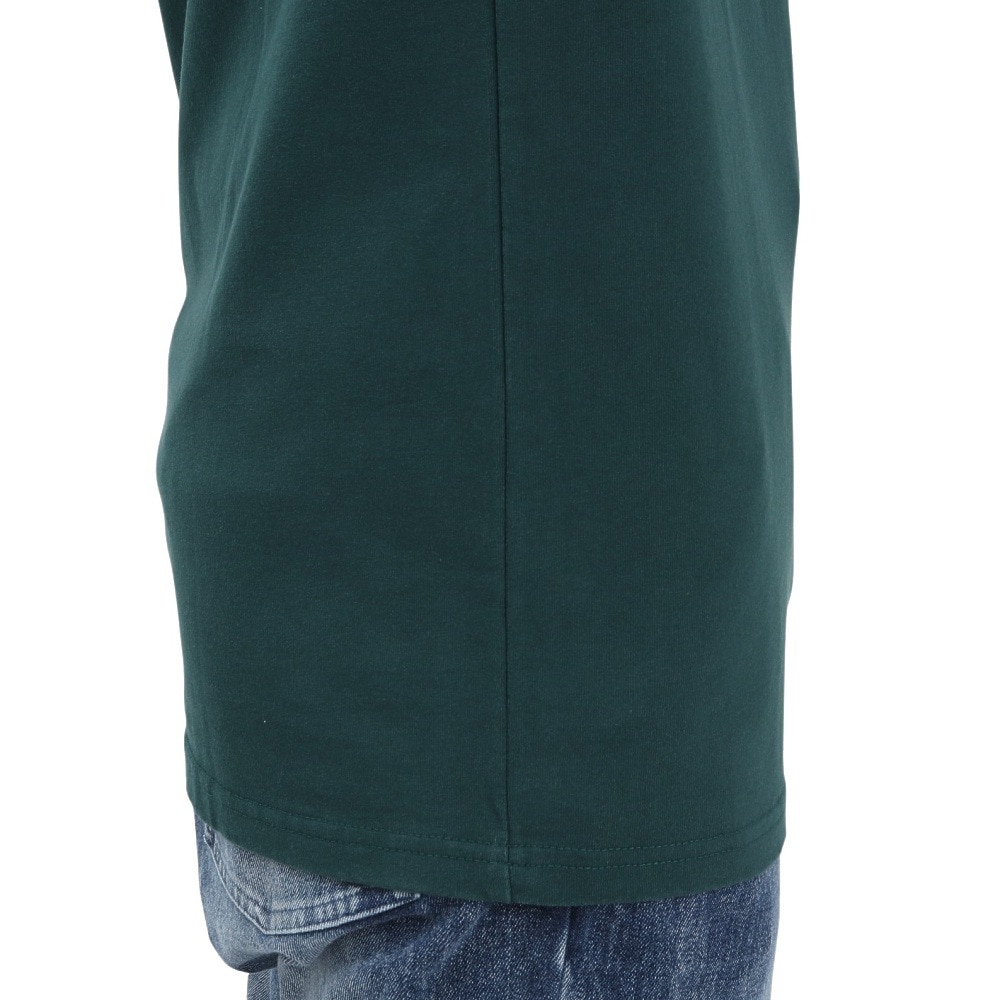 バクタ（BUKTA）（メンズ）ヘビーウェイトバックロゴ Tシャツ BU244580466 D/GREEN