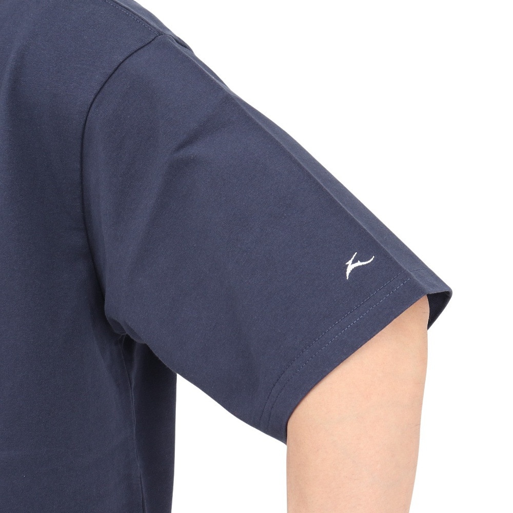 バクタ（BUKTA）（メンズ）ヘビーウェイトバックロゴ Tシャツ BU244580479 NAVY