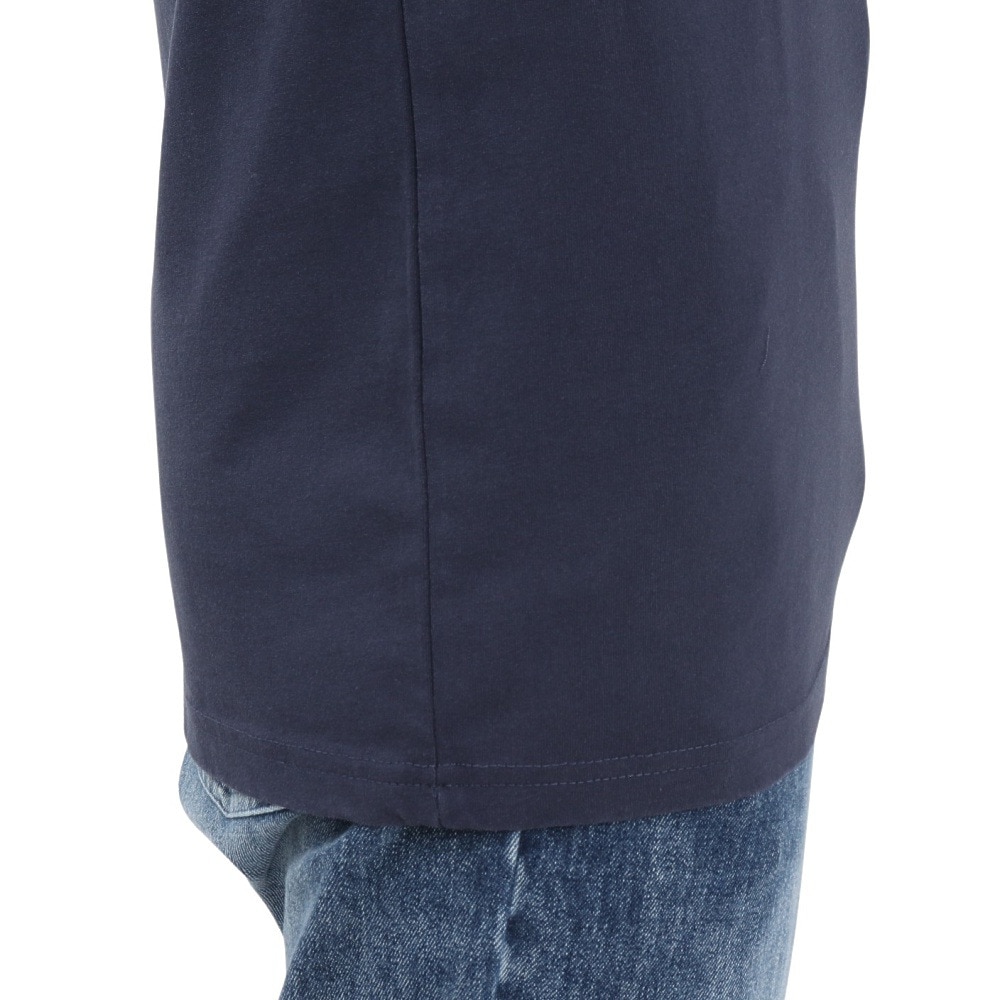 バクタ（BUKTA）（メンズ）ヘビーウェイトバックロゴ Tシャツ BU244580479 NAVY