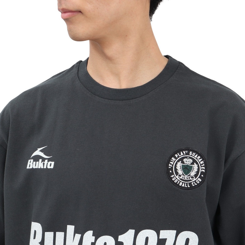 バクタ（BUKTA）（メンズ）ヘビーウェイトTシャツ ユニホーム BU244580617 CHARCOAL