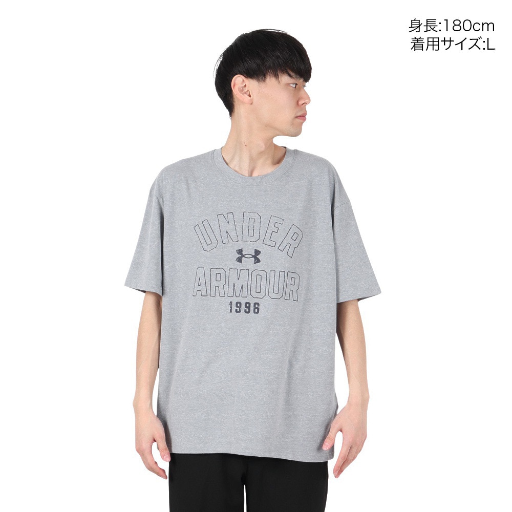 アンダーアーマー（UNDER ARMOUR）（メンズ）パフォーマンスコットン COLLEGIAGE 半袖Tシャツ 6007584 012