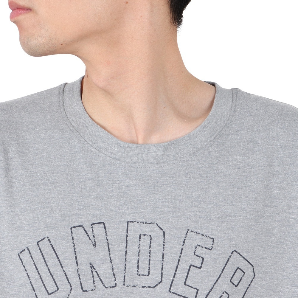 アンダーアーマー（UNDER ARMOUR）（メンズ）パフォーマンスコットン COLLEGIAGE 半袖Tシャツ 6007584 012