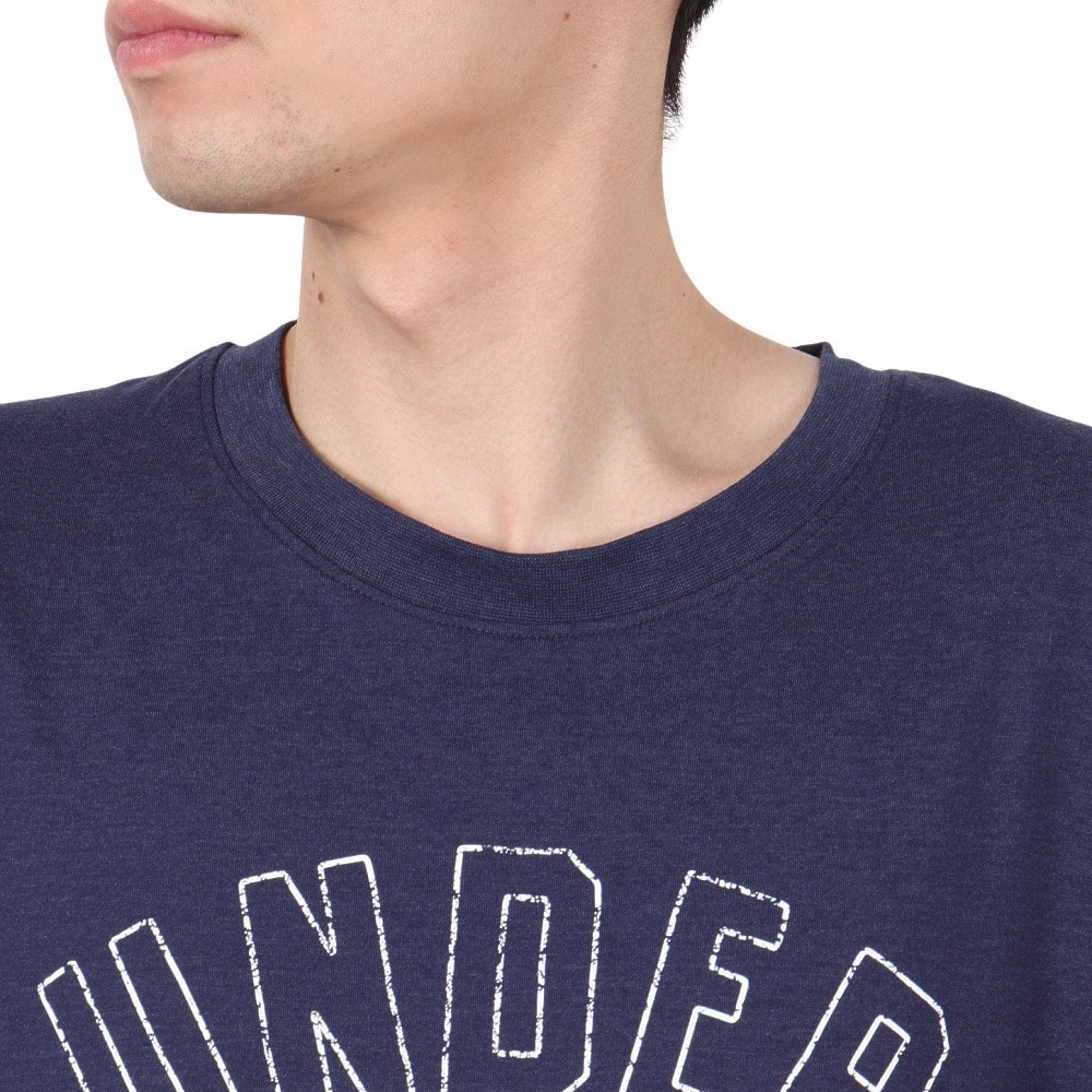 アンダーアーマー（UNDER ARMOUR）（メンズ）パフォーマンスコットン COLLEGIAGE 半袖Tシャツ 6007584 410