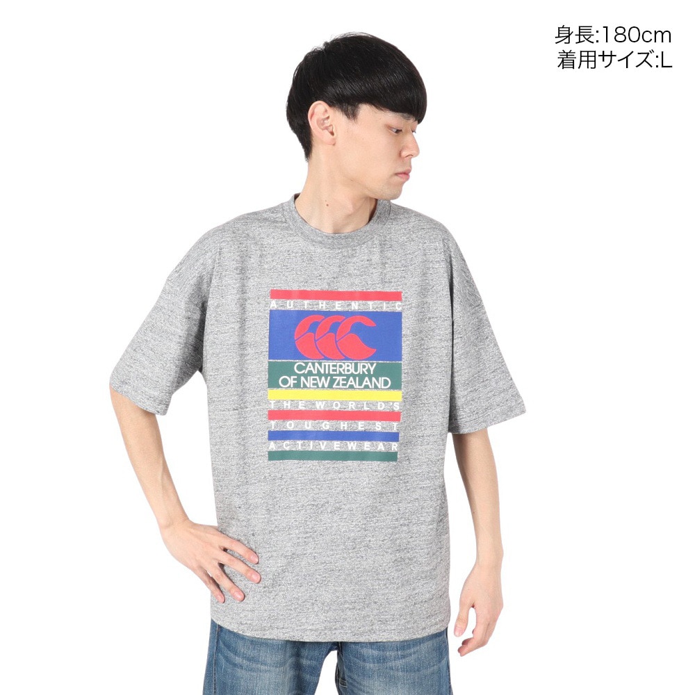 カンタベリー（canterbury）（メンズ、レディース）半袖Tシャツ RA325152 15