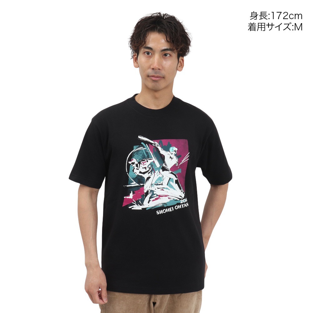 ニューバランス（new balance）（メンズ）大谷翔平 半袖Tシャツ MT51742BK