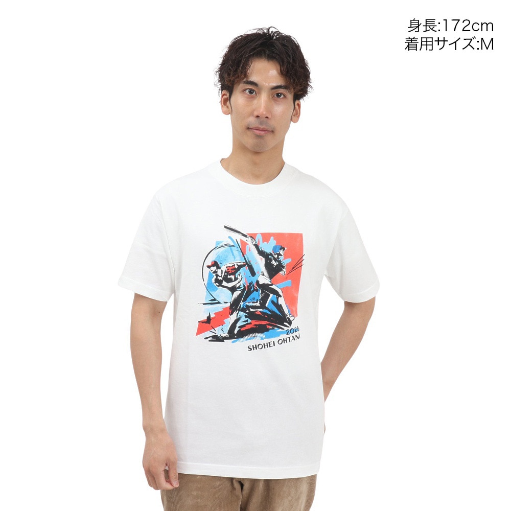 ニューバランス（new balance）（メンズ）大谷翔平 半袖Tシャツ MT51742WT