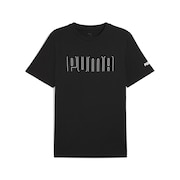 (メンズ)PUMA SPORT グラフィック 半袖Tシャツ 687591 01 BLK