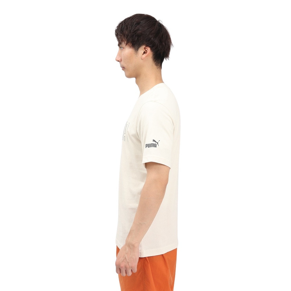 プーマ（PUMA）（メンズ）PUMA SPORT グラフィック 半袖Tシャツ 687591 87 BEG
