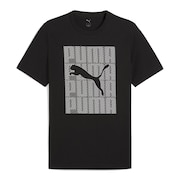 (メンズ)GRAPHICS ワーディング Tシャツ 687679 01 BLK