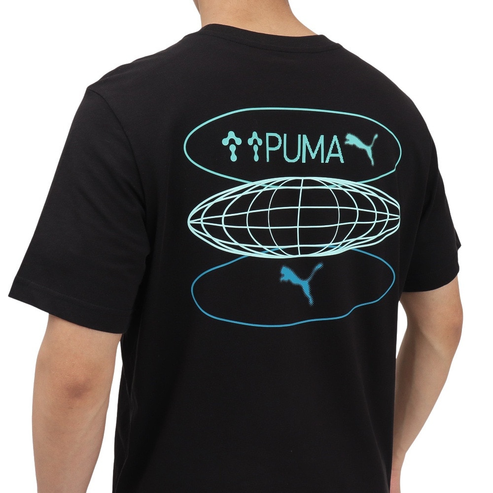 プーマ（PUMA）（メンズ）GRAPHICS 3 サークル Tシャツ 687697 01 BLK