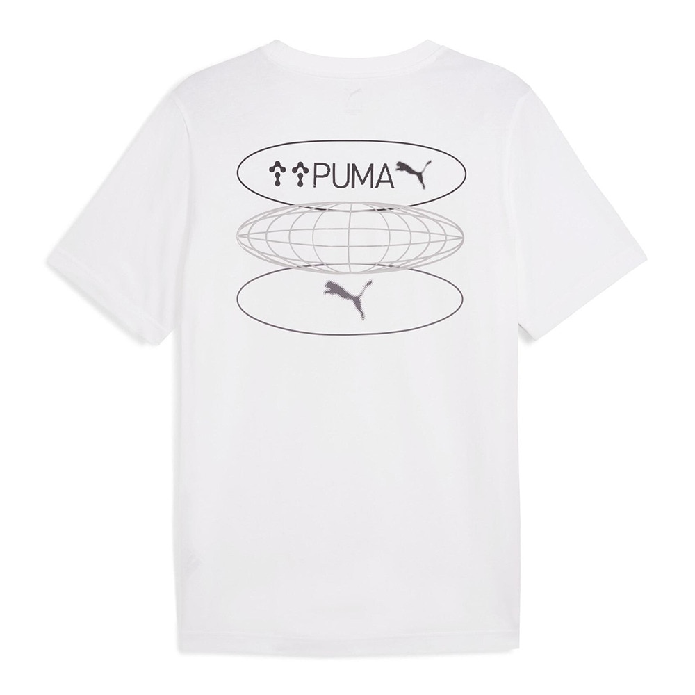 プーマ（PUMA）（メンズ）GRAPHICS 3 サークル Tシャツ 687697 02 WHT
