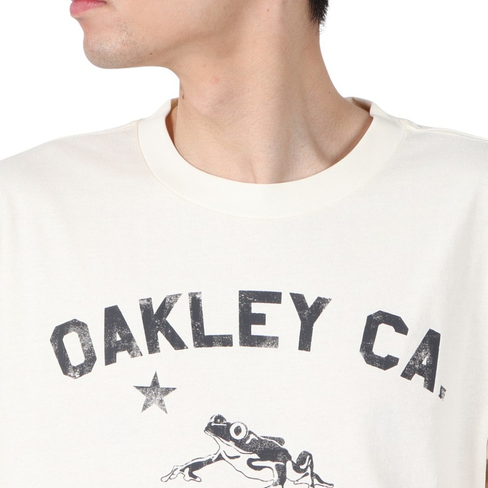 オークリー（OAKLEY）（メンズ）ESSEN 半袖 Tシャツ FROG FOA407834-10R