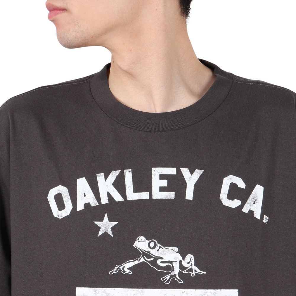 オークリー（OAKLEY）（メンズ）ESSEN 半袖 Tシャツ FROG FOA407834-22H