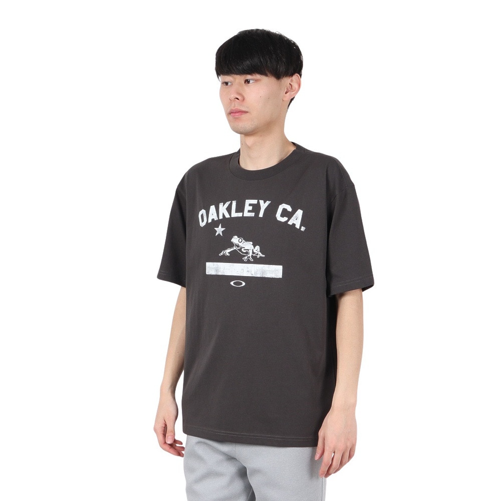 オークリー（OAKLEY）（メンズ）ESSEN 半袖 Tシャツ FROG FOA407834-22H