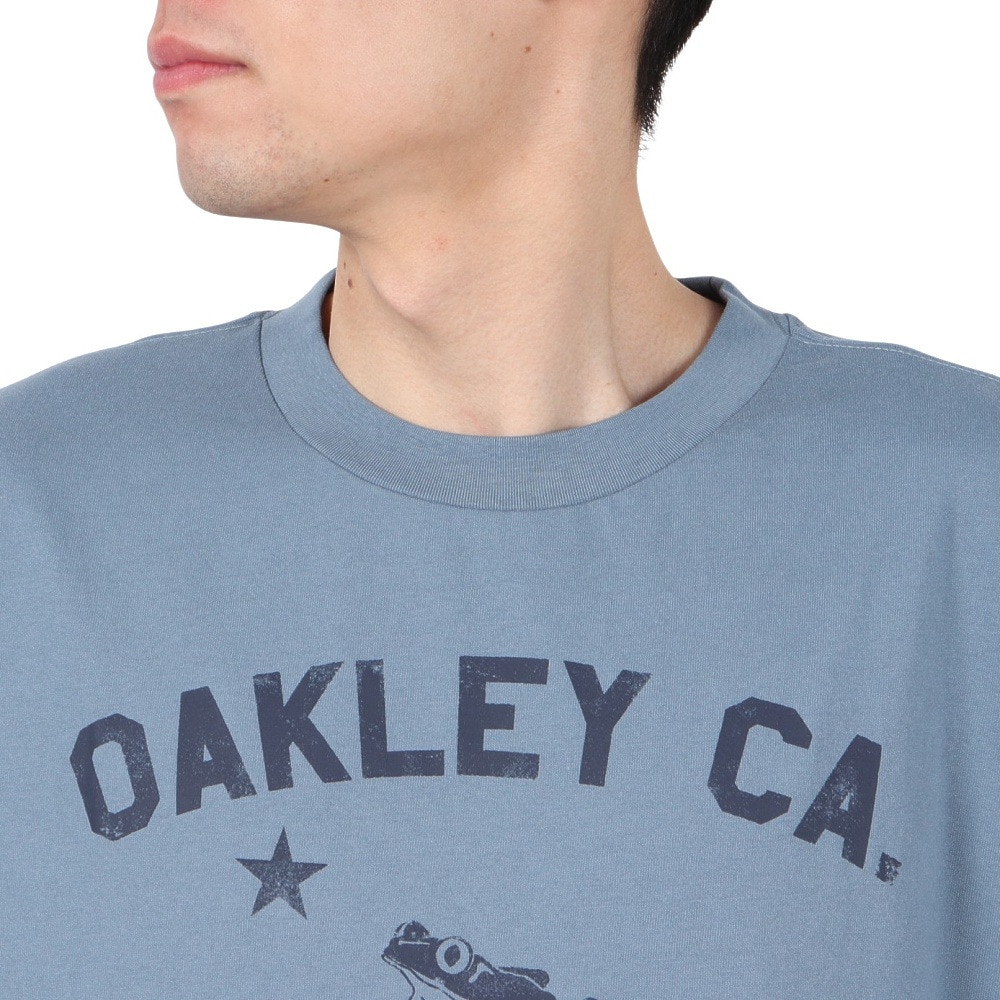 オークリー（OAKLEY）（メンズ）ESSEN 半袖 Tシャツ FROG FOA407834-69T