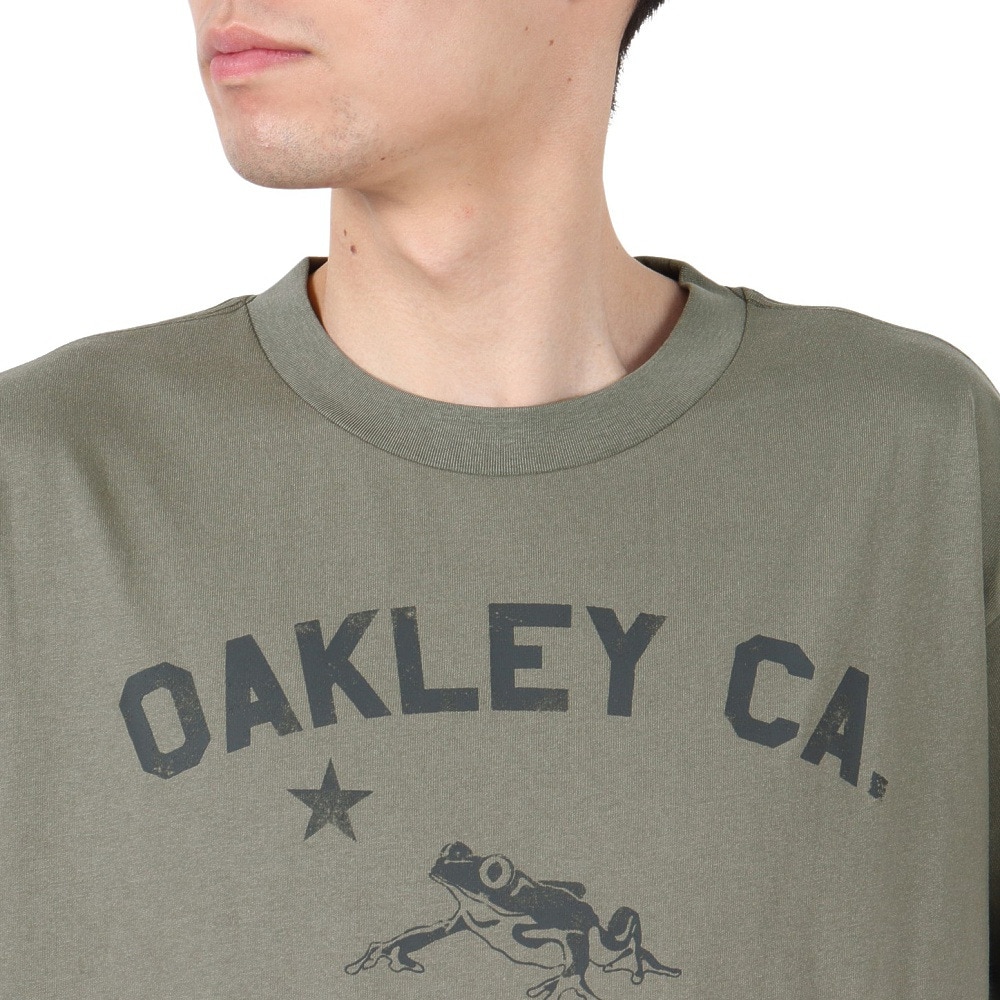 オークリー（OAKLEY）（メンズ）プリント 半袖Tシャツ FOA407834-756
