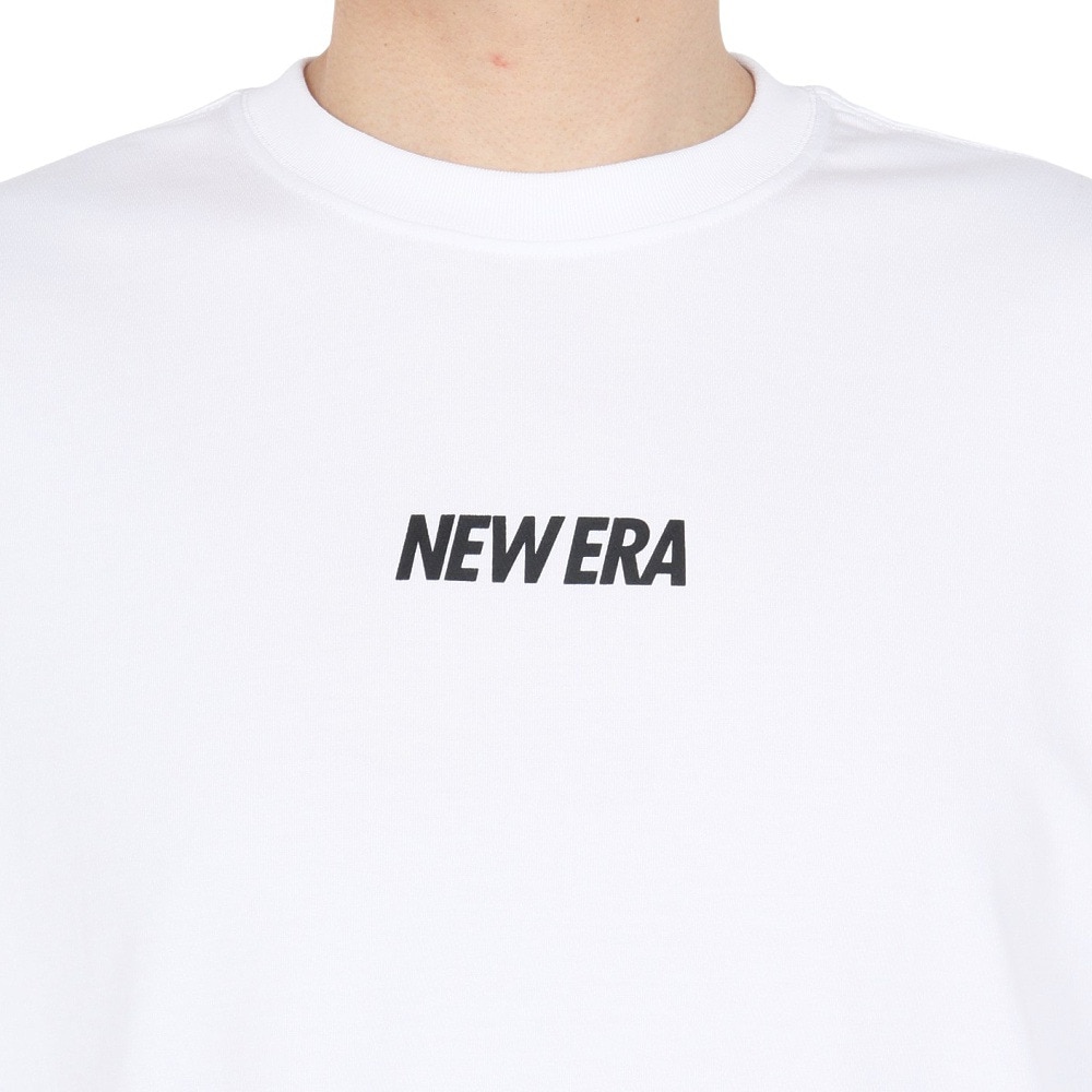 ニューエラ（NEW ERA）（メンズ）半袖 オーバーサイズド パフォーマンス Tシャツ WHI 14410156