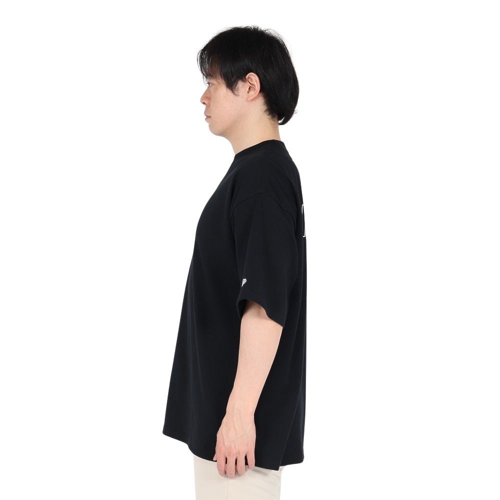 ニューエラ（NEW ERA）（メンズ）半袖 オーバーサイズド パフォーマンス Tシャツ BLK 14410157