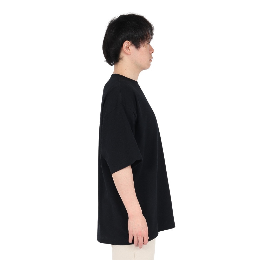 ニューエラ（NEW ERA）（メンズ）半袖 オーバーサイズド パフォーマンス Tシャツ BLK 14410157