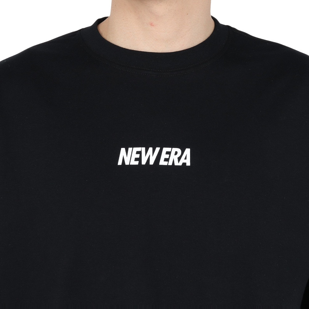 ニューエラ（NEW ERA）（メンズ）半袖 オーバーサイズド パフォーマンス Tシャツ BLK 14410157