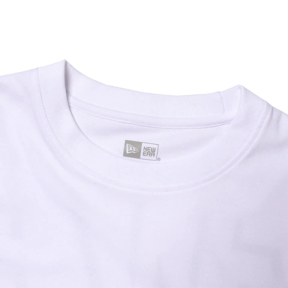 ニューエラ（NEW ERA）（メンズ）半袖 オーバーサイズド ドロップショルダー パフォーマンス Tシャツ シャドー ロゴ ホワイト 14410160