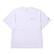 (メンズ)半袖 オーバーサイズド ドロップショルダー パフォーマンス Tシャツ シャドー ロゴ ホワイト 14410160