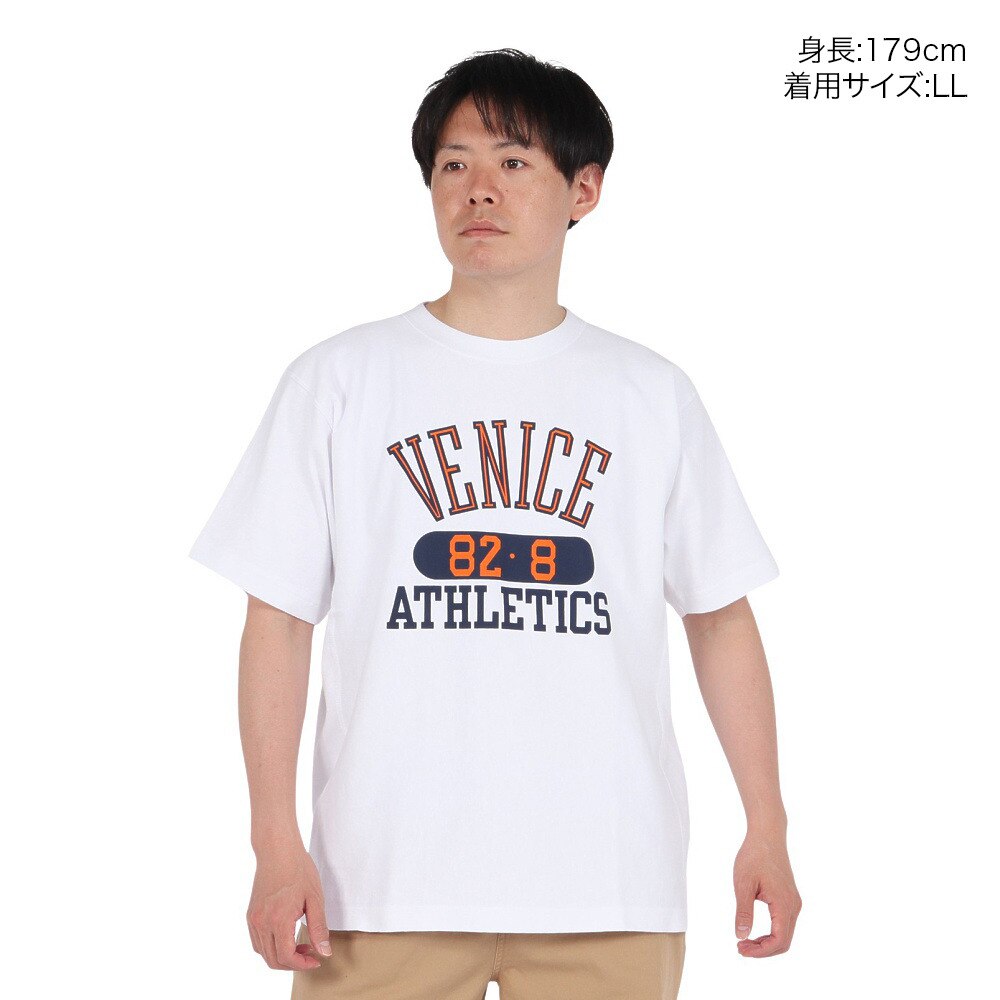 チャンピオン-ヘリテイジ（CHAMPION-HERITAGE）（メンズ）リバースウィーブ 半袖 リラックス カレッジグラフィックTシャツ C3-B303 010