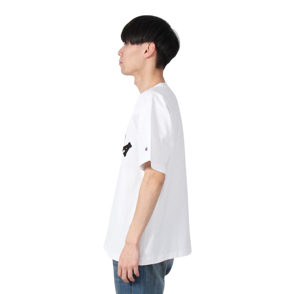 チャンピオン-ヘリテイジ（CHAMPION-HERITAGE）（メンズ）リバースウィーブ リラックス カレッジ グラフィック ショートスリーブTシャツ C3-B306 010