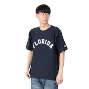 (メンズ)リバースウィーブ リラックス カレッジ グラフィック ショートスリーブTシャツ C3-B306 370