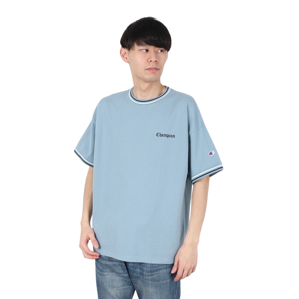 チャンピオン-ヘリテイジ（CHAMPION-HERITAGE）（メンズ）リラックス STONE BIO WASH ショートスリーブTシャツ C3-B322 337