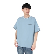 (メンズ)リラックス STONE BIO WASH ショートスリーブTシャツ C3-B322 337