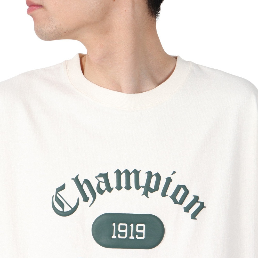 チャンピオン-ヘリテイジ（CHAMPION-HERITAGE）（メンズ）リラックス STONE BIO COLLEGET ショートスリーブTシャツ C3-B323 020