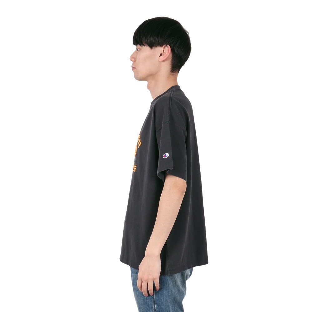 チャンピオン-ヘリテイジ（CHAMPION-HERITAGE）（メンズ）リラックス STONE BIO COLLEGET ショートスリーブTシャツ C3-B323 090