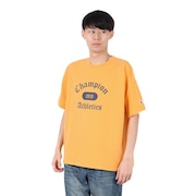 (メンズ)リラックス STONE BIO COLLEGET ショートスリーブTシャツ C3-B323 573