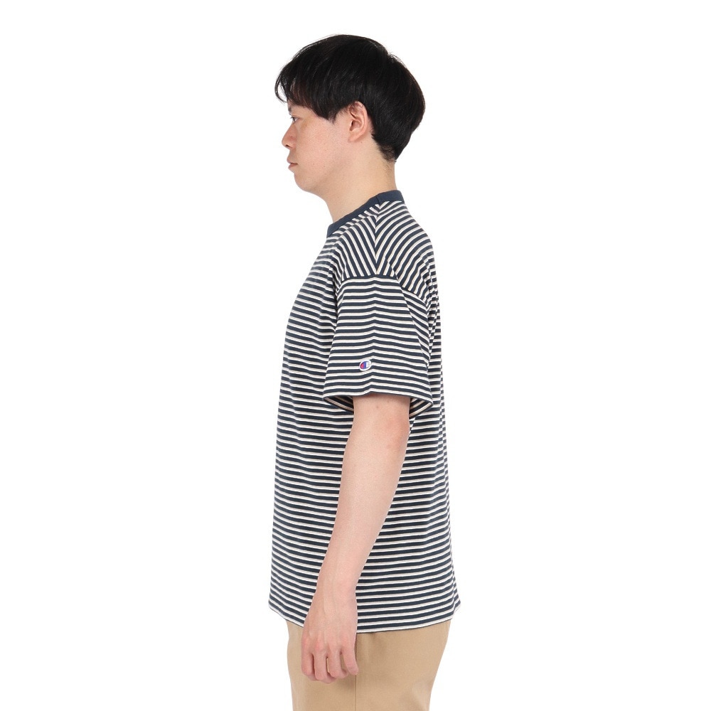 チャンピオン-ヘリテイジ（CHAMPION-HERITAGE）（メンズ）カジュアル ボーダー半袖Tシャツ C3-B328 370