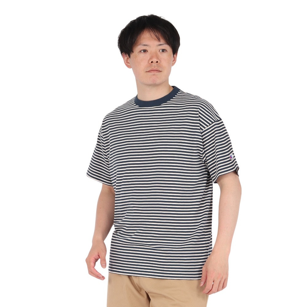 チャンピオン-ヘリテイジ（CHAMPION-HERITAGE）（メンズ）カジュアル ボーダー半袖Tシャツ C3-B328 370