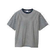 (メンズ)カジュアル ボーダー半袖Tシャツ C3-B328 370